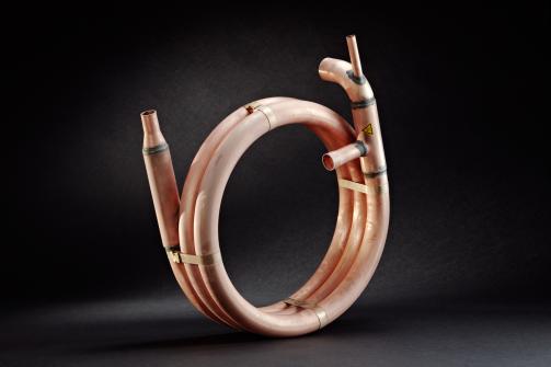 COAXIAL HEAT EXCHANGER REFRIGERANT EVAPORATOR