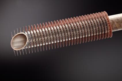 Corrofin Kupfernickel Kupfer Rippenrohr