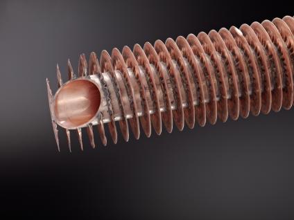 Corrofin Kupfer Kupfer Rippenrohr